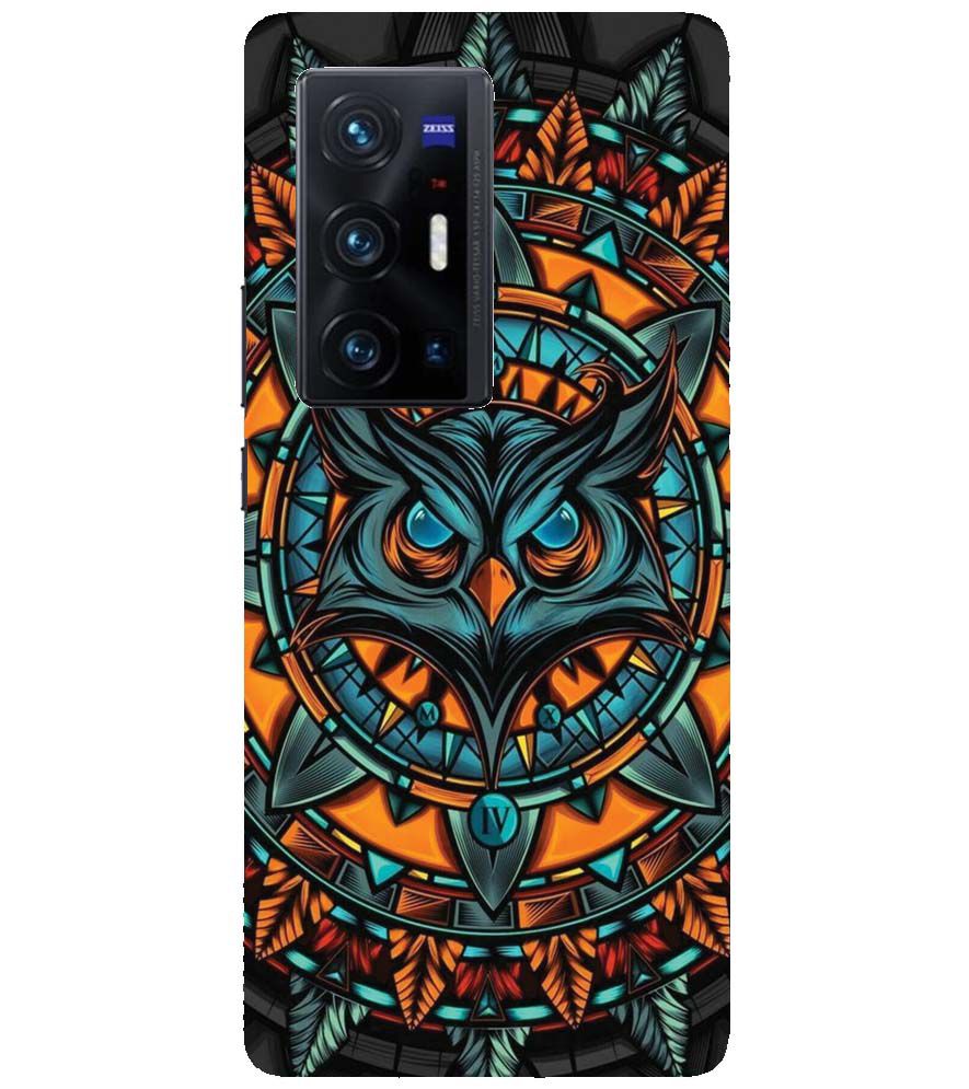 PS1338-Premium Owl Back Cover for vivo X70 Pro