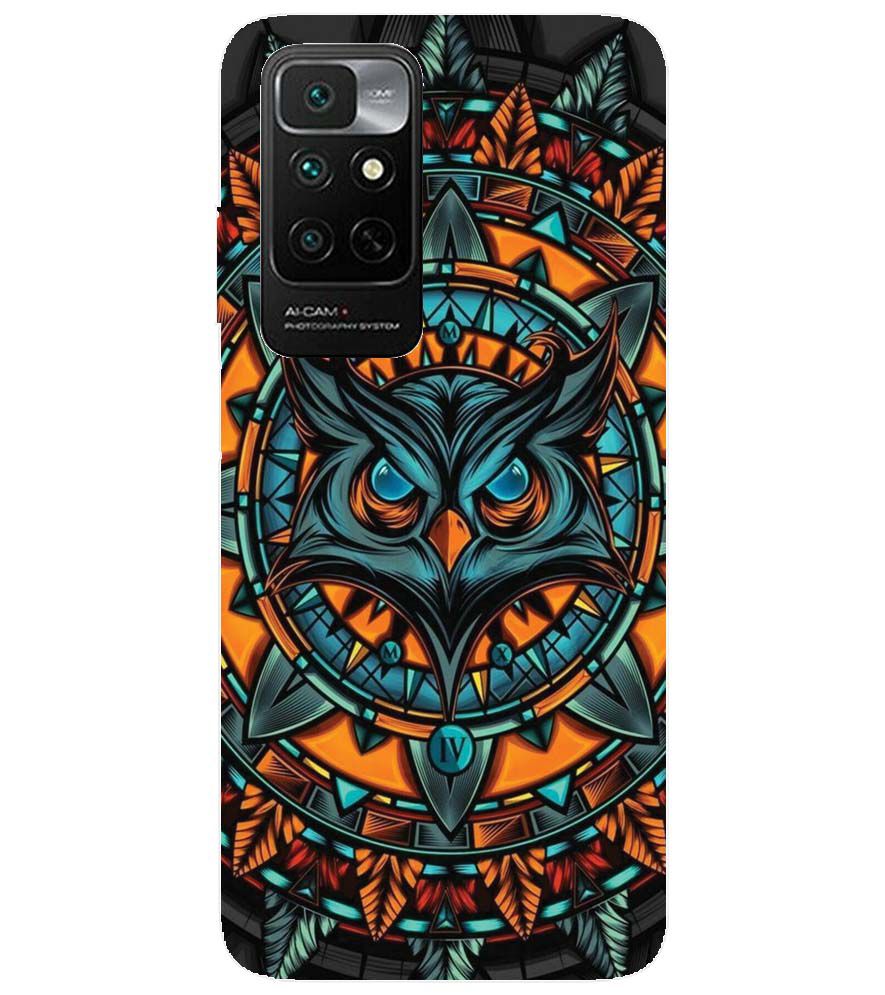 PS1338-Premium Owl Back Cover for Xiaomi Redmi Note 11 4G