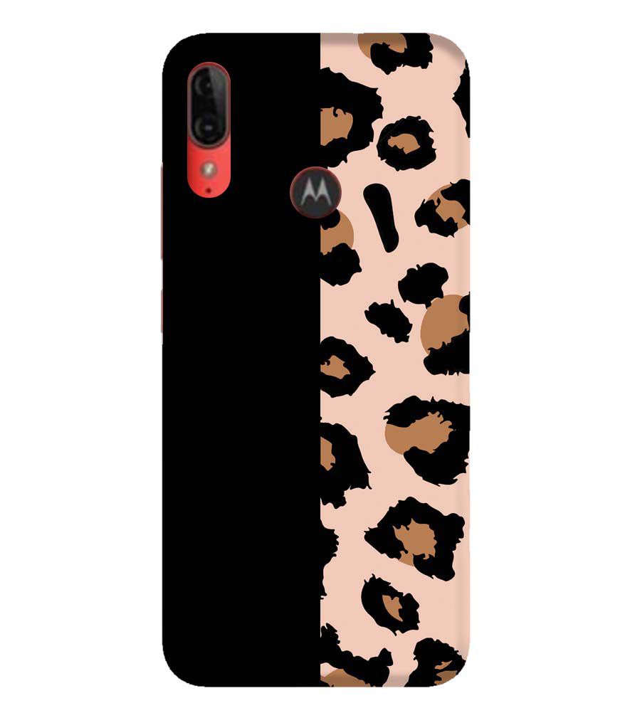 PS1339-Animal Patterns Back Cover for Motorola Moto E6s