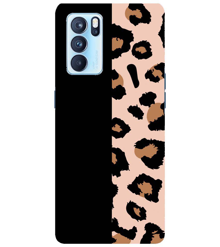 PS1339-Animal Patterns Back Cover for Oppo Reno6 Pro 5G