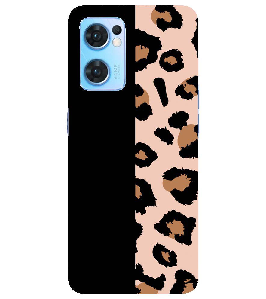 PS1339-Animal Patterns Back Cover for Oppo Reno7 5G