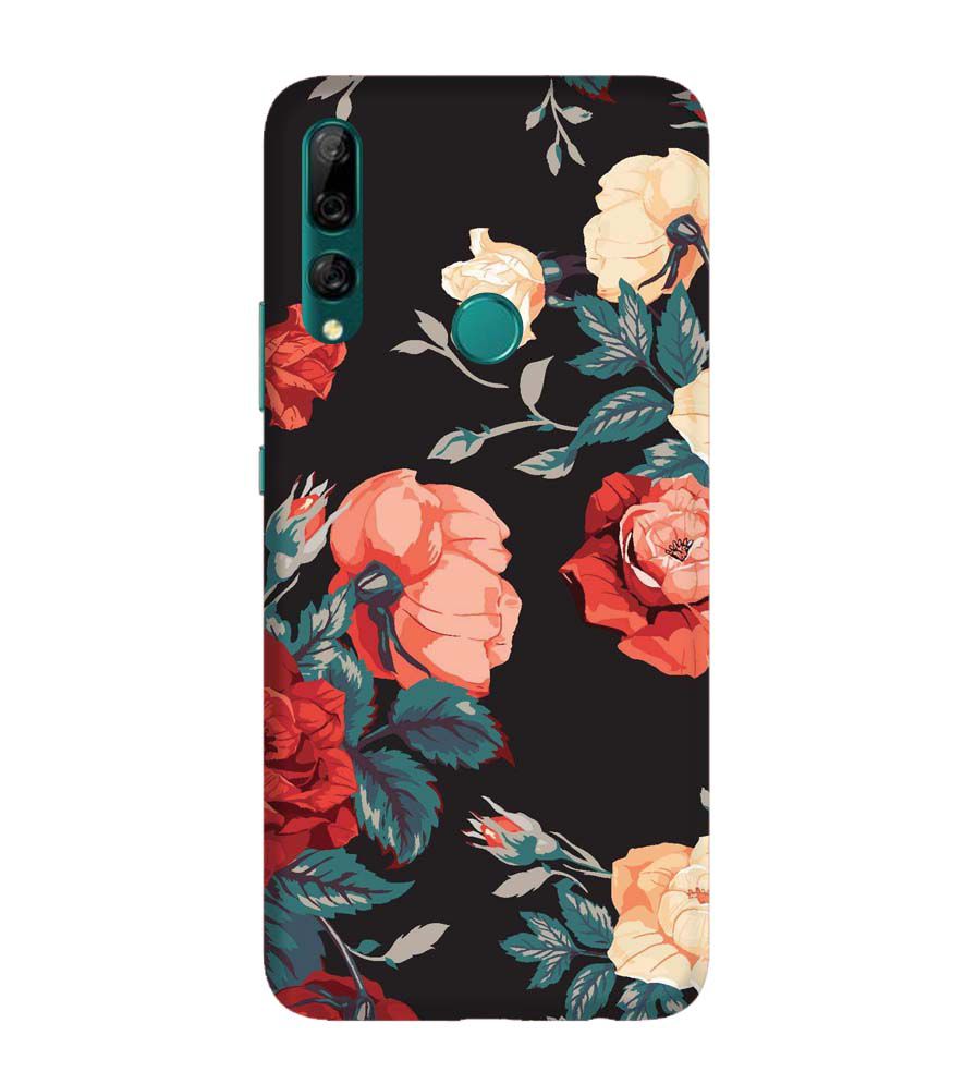 PS1340-Premium Flowers Back Cover for Huawei Y9 Prime (2019)