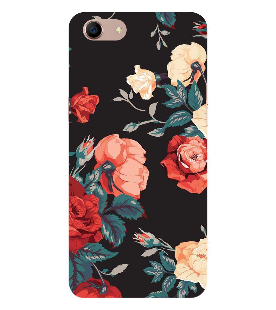 PS1340-Premium Flowers Back Cover for Oppo A83