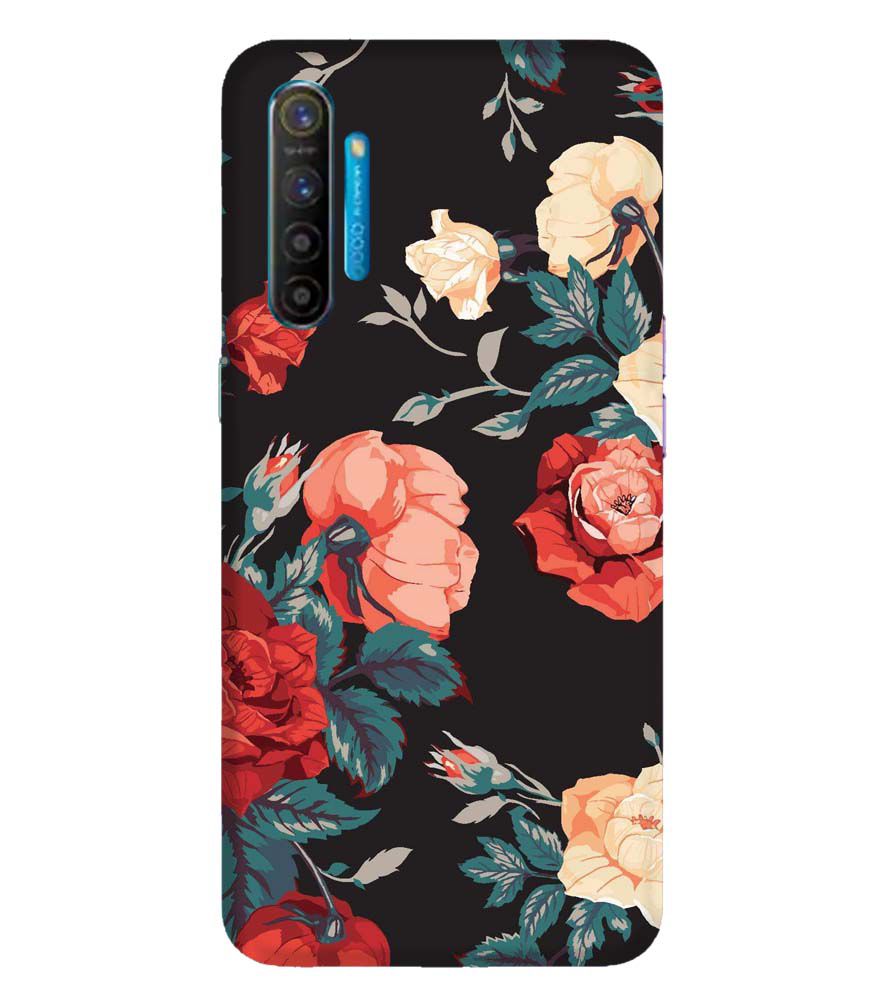 PS1340-Premium Flowers Back Cover for Realme XT
