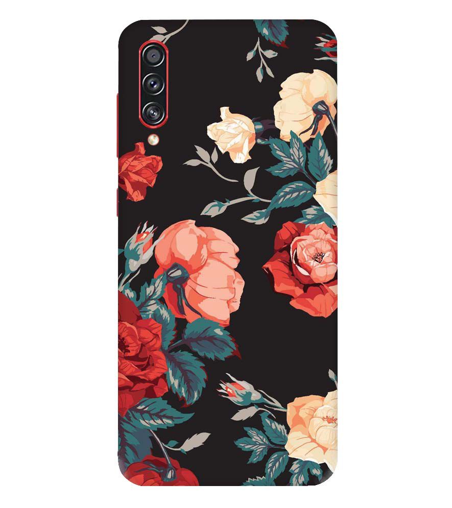 PS1340-Premium Flowers Back Cover for Samsung Galaxy A70s