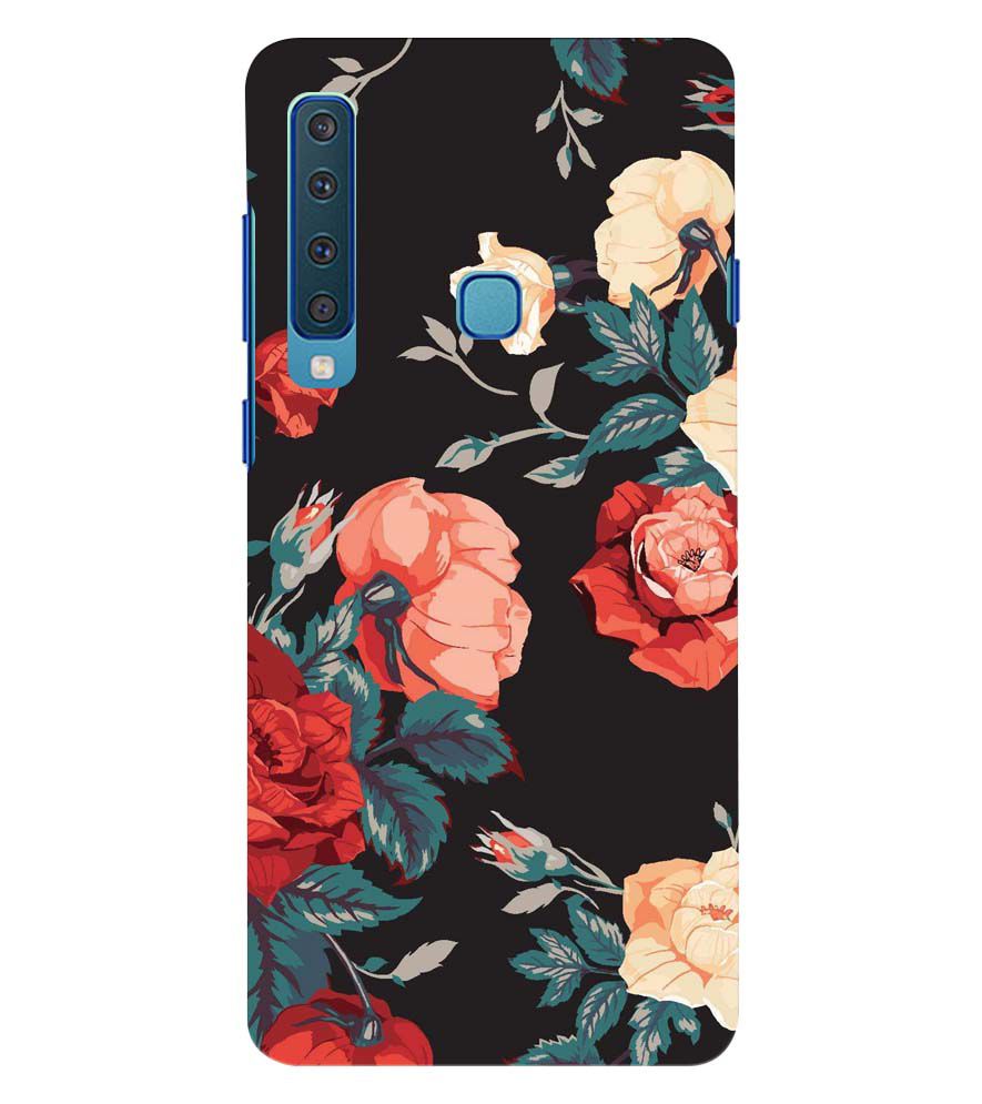 PS1340-Premium Flowers Back Cover for Samsung Galaxy A9 (2018)