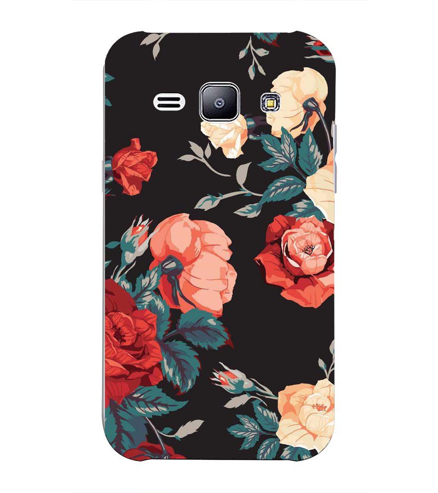 PS1340-Premium Flowers Back Cover for Samsung Galaxy J2 (2015)