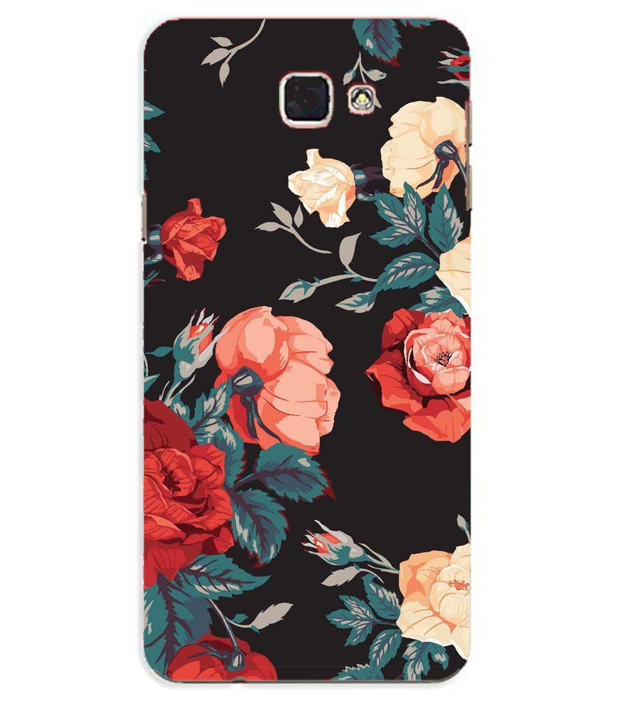 PS1340-Premium Flowers Back Cover for Samsung Galaxy J5 Prime