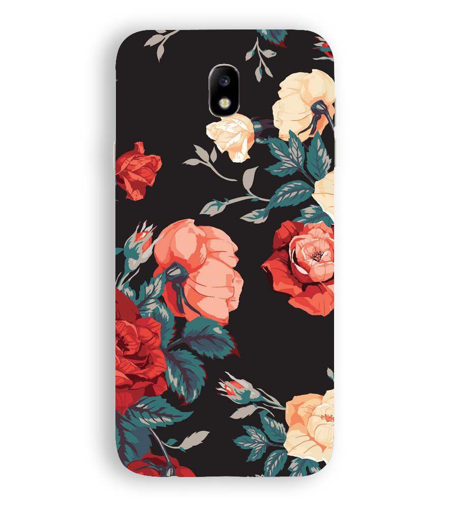 PS1340-Premium Flowers Back Cover for Samsung Galaxy J7 Pro