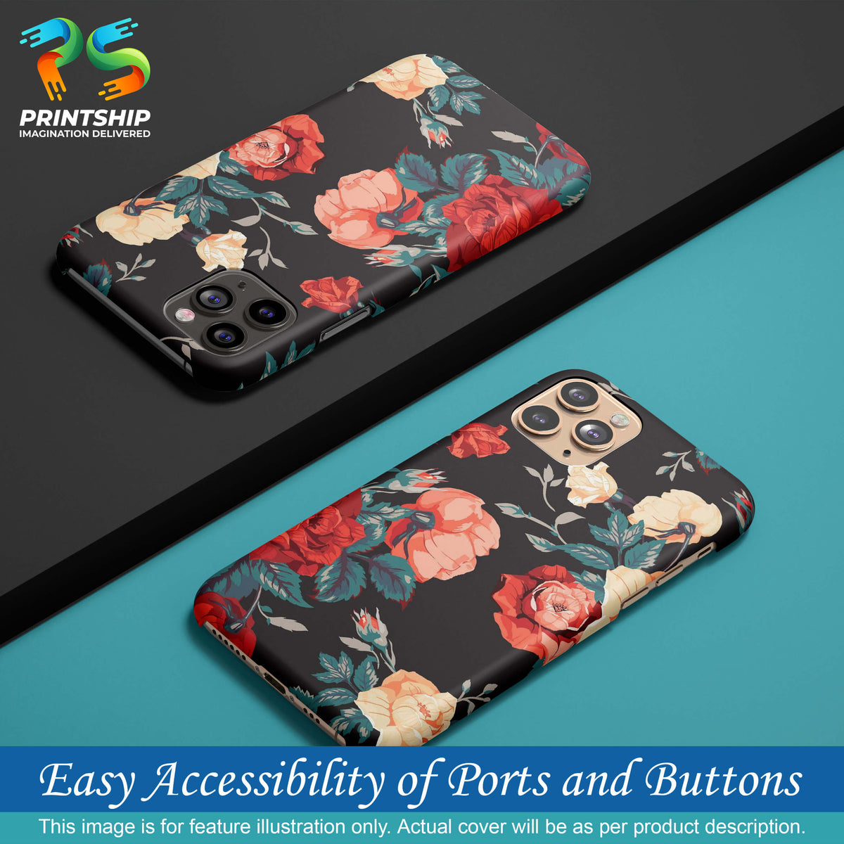 PS1340-Premium Flowers Back Cover for Samsung Galaxy A70s-Image5