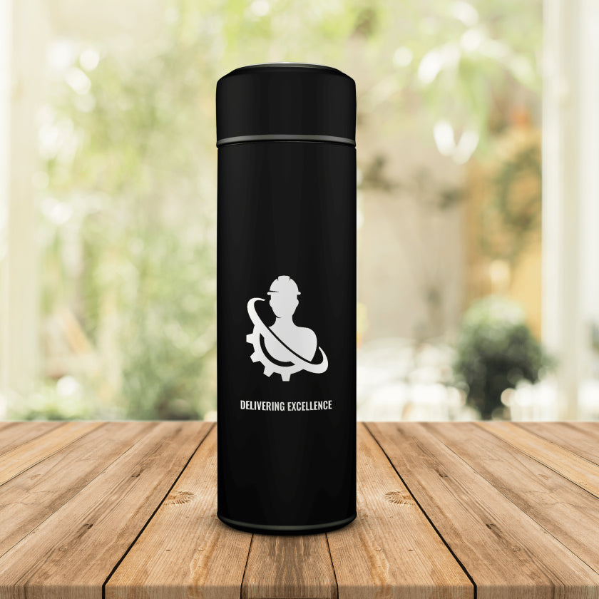 Gift for Engineers Temperature Bottle with quote