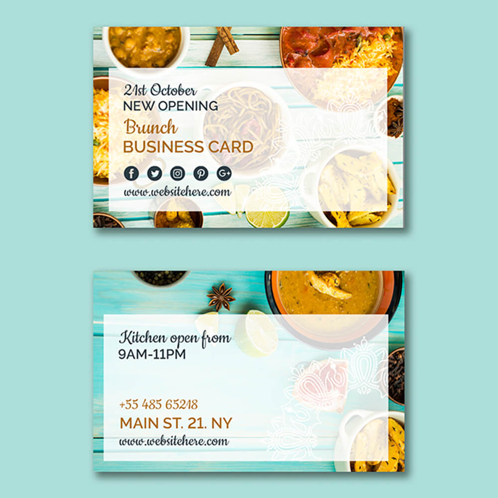 Standard Visiting Card