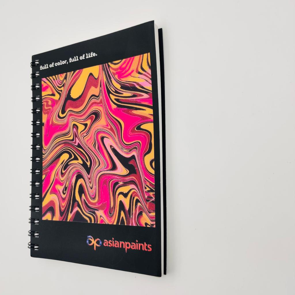 Asian Paints Wiro Notebook with raised UV