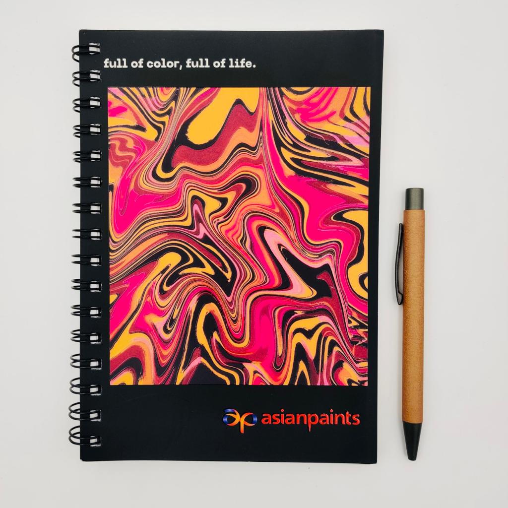 Asian Paints Wiro Notebook with raised UV