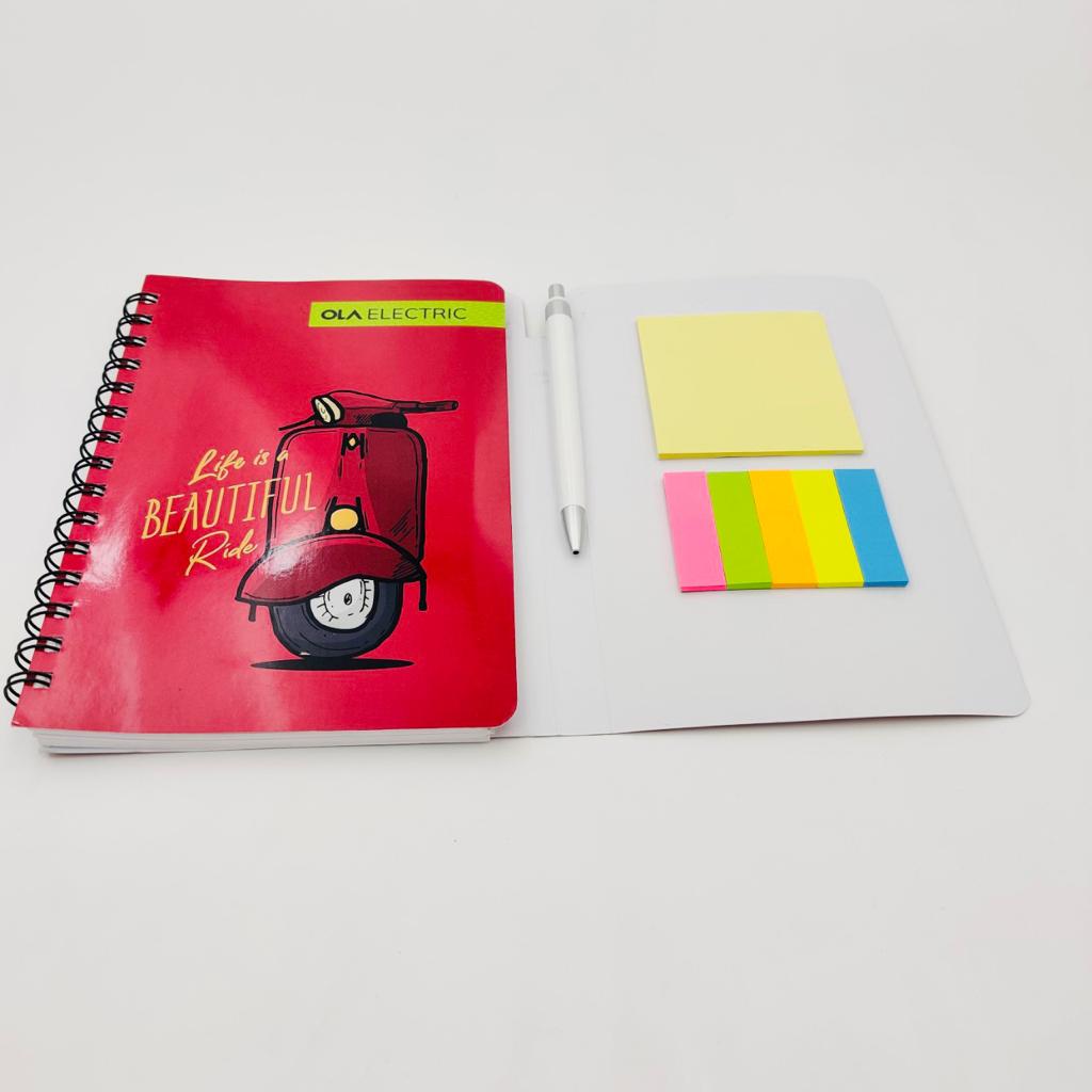 Ola Electric Flip Wiro with Sticky Pad & Pen