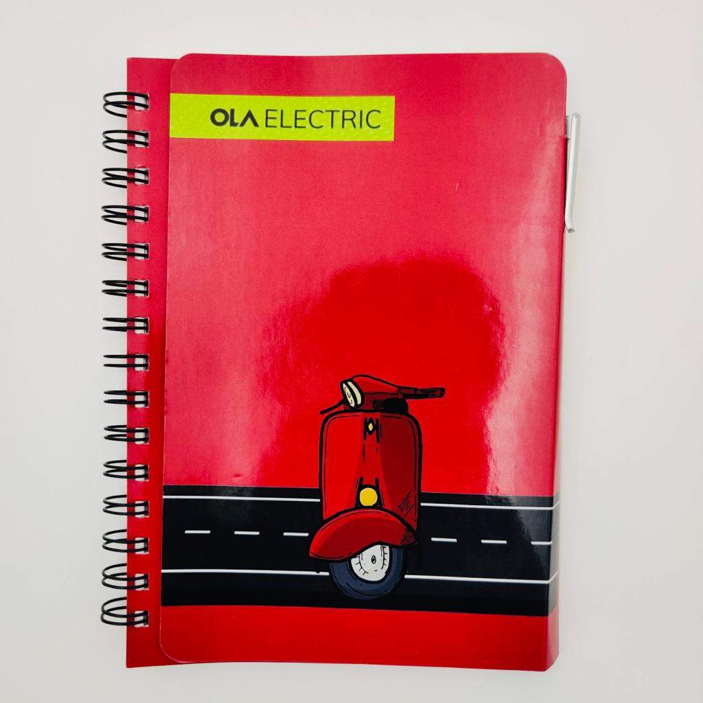 Ola Electric Flip Wiro with Sticky Pad & Pen