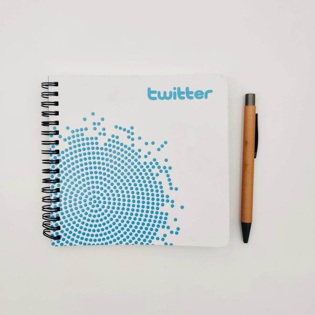 Twitter Wiro Notebook with raised UV