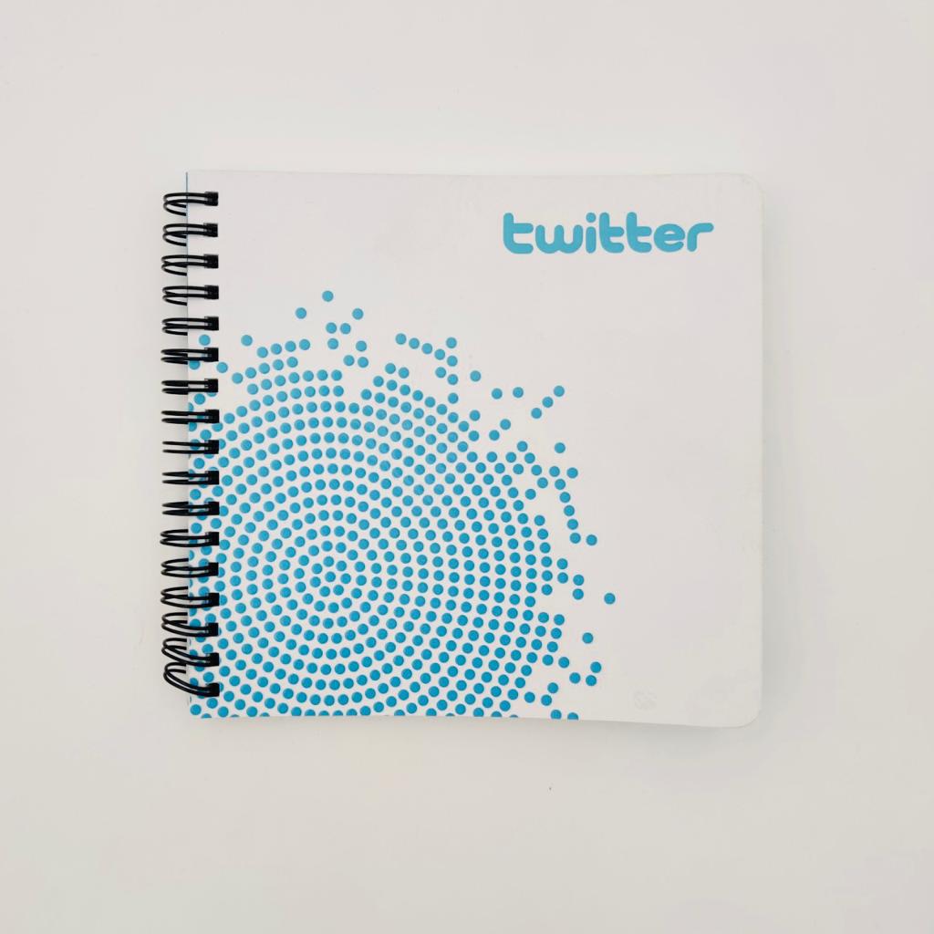 Twitter Wiro Notebook with raised UV