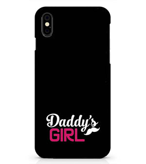 U0052-Daddy's Girl Back Cover for Apple iPhone X