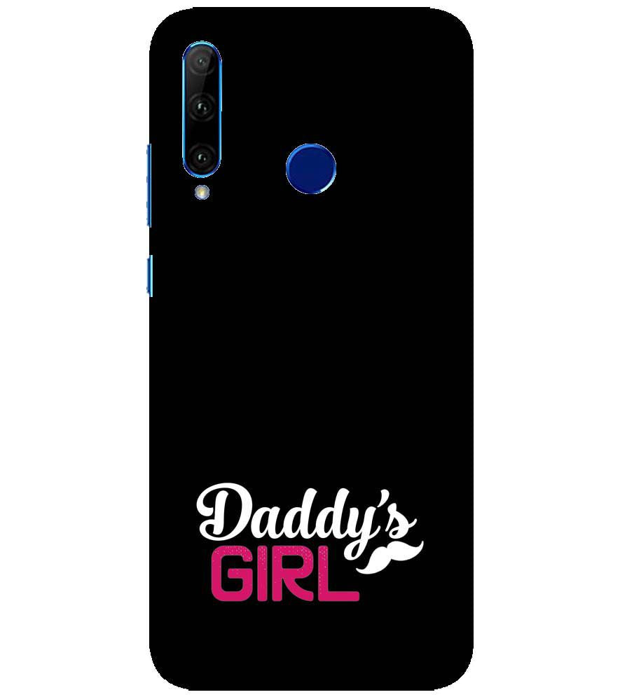 U0052-Daddy's Girl Back Cover for Huawei Honor 10i