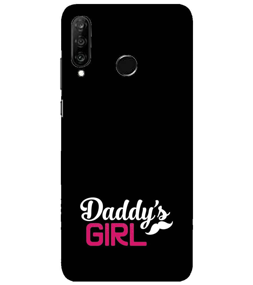 U0052-Daddy's Girl Back Cover for Huawei nova 4e