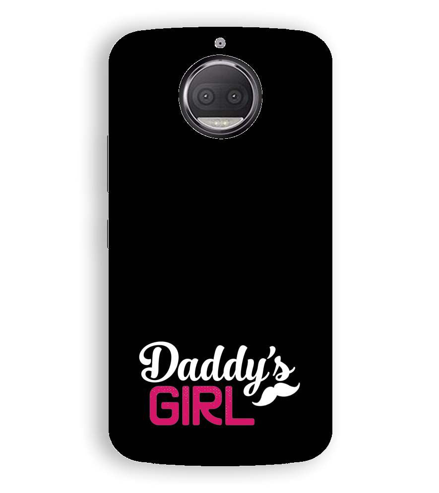 U0052-Daddy's Girl Back Cover for Motorola Moto G5S Plus