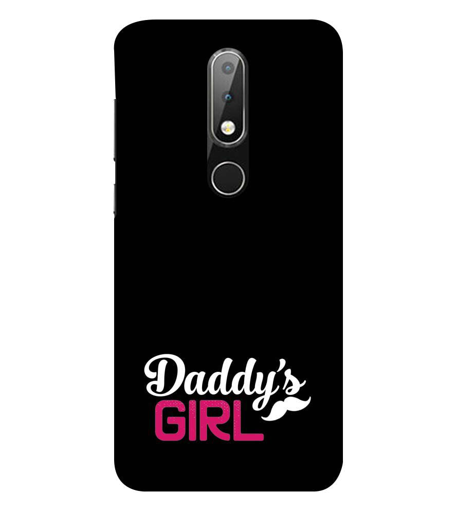U0052-Daddy's Girl Back Cover for Nokia 6.1 (2018)