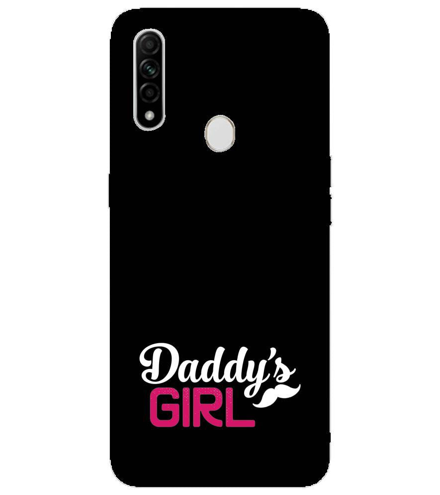 U0052-Daddy's Girl Back Cover for Oppo A31