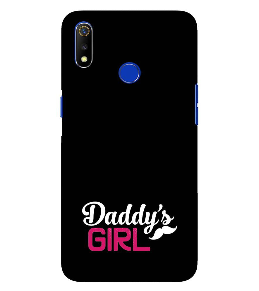 U0052-Daddy's Girl Back Cover for Oppo Realme 3