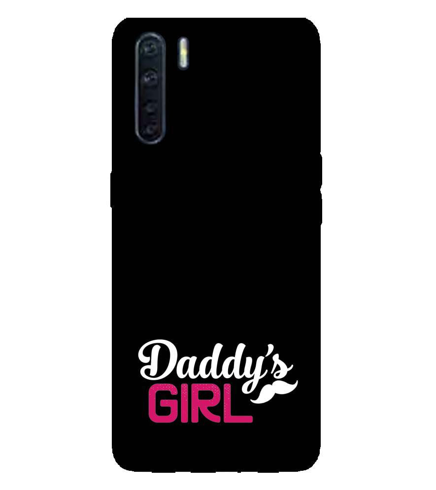U0052-Daddy's Girl Back Cover for Oppo Reno3