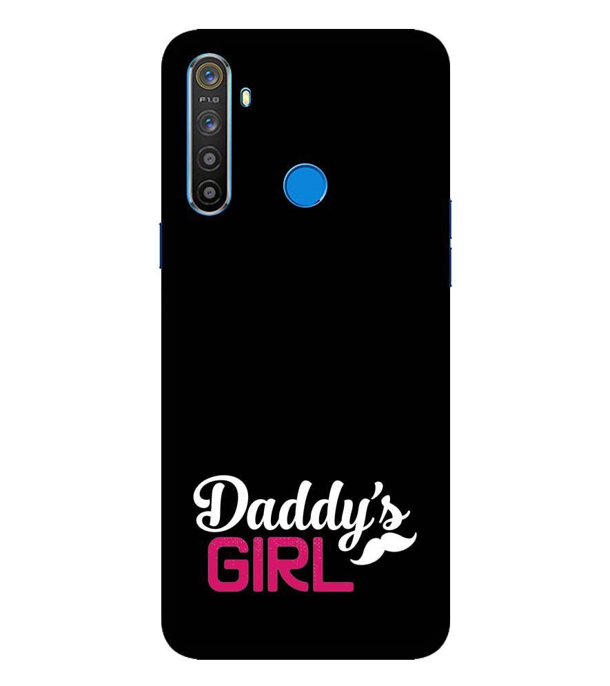 U0052-Daddy's Girl Back Cover for Realme 5
