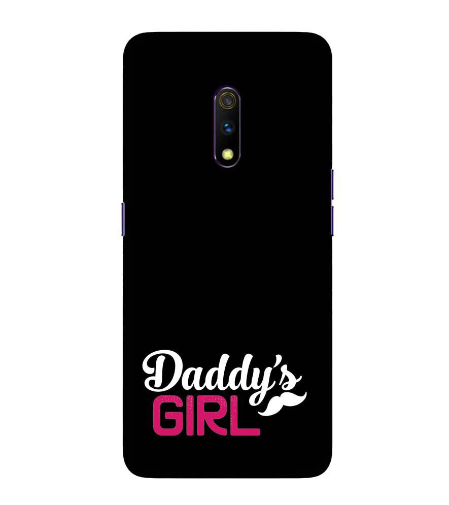 U0052-Daddy's Girl Back Cover for Realme X