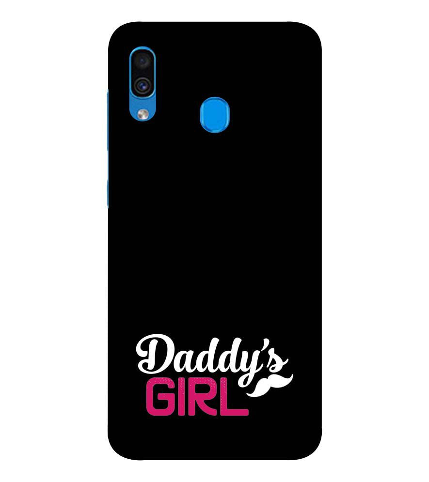 U0052-Daddy's Girl Back Cover for Samsung Galaxy A20