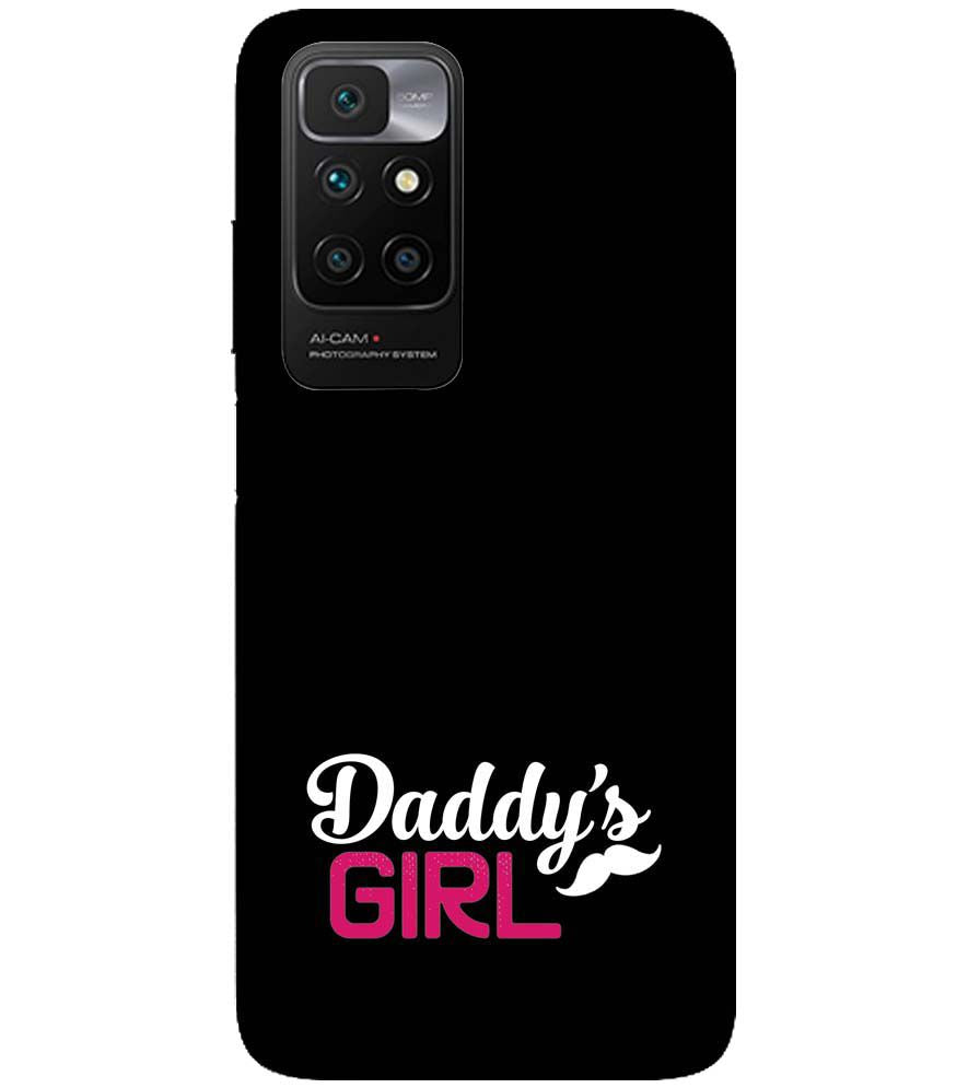 U0052-Daddy's Girl Back Cover for Xiaomi Redmi 10 Prime