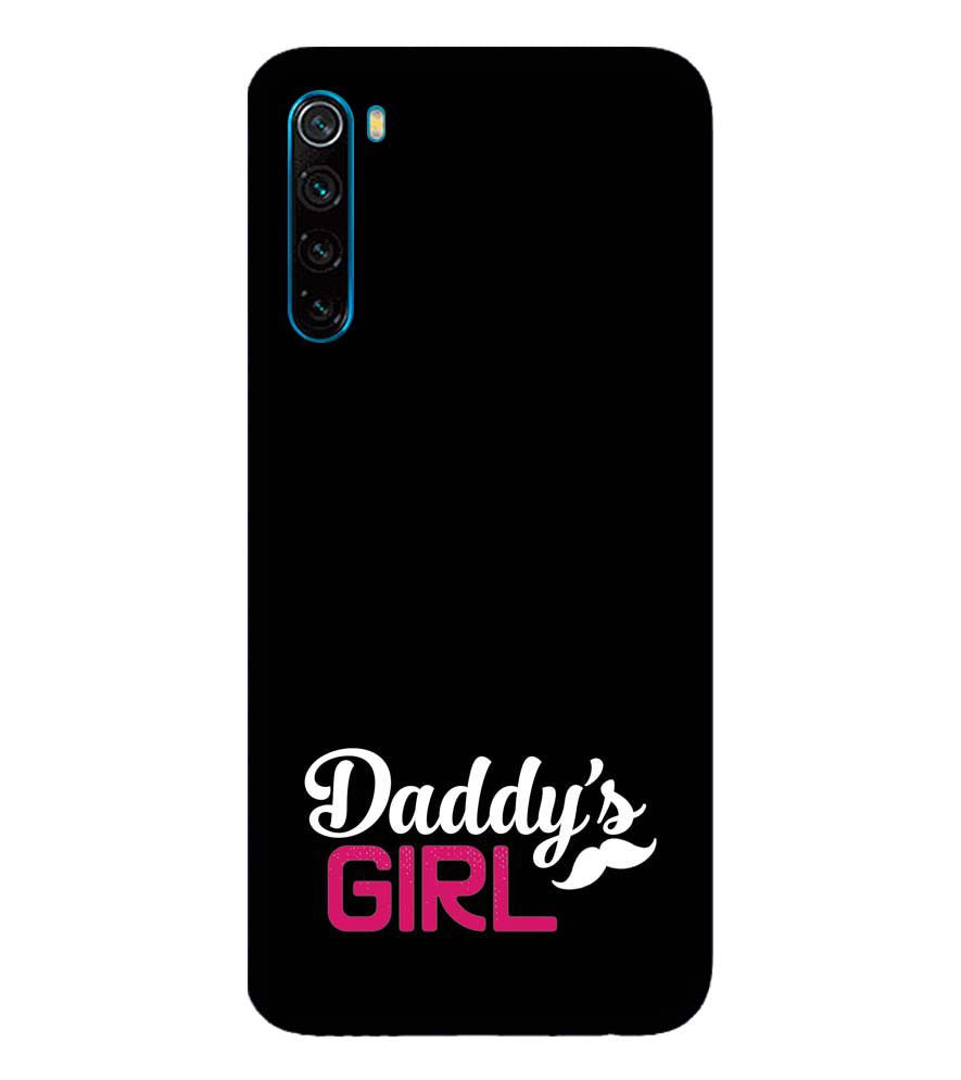 U0052-Daddy's Girl Back Cover for Xiaomi Redmi Note 8