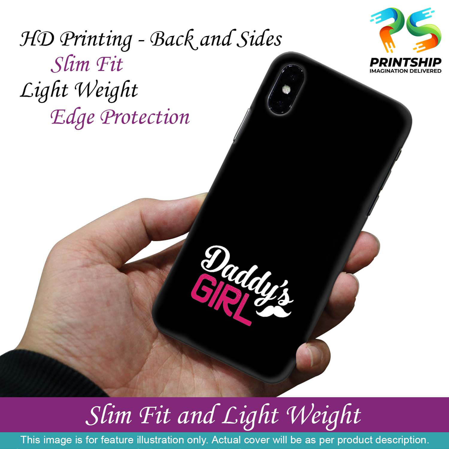 U0052-Daddy's Girl Back Cover for Realme X2