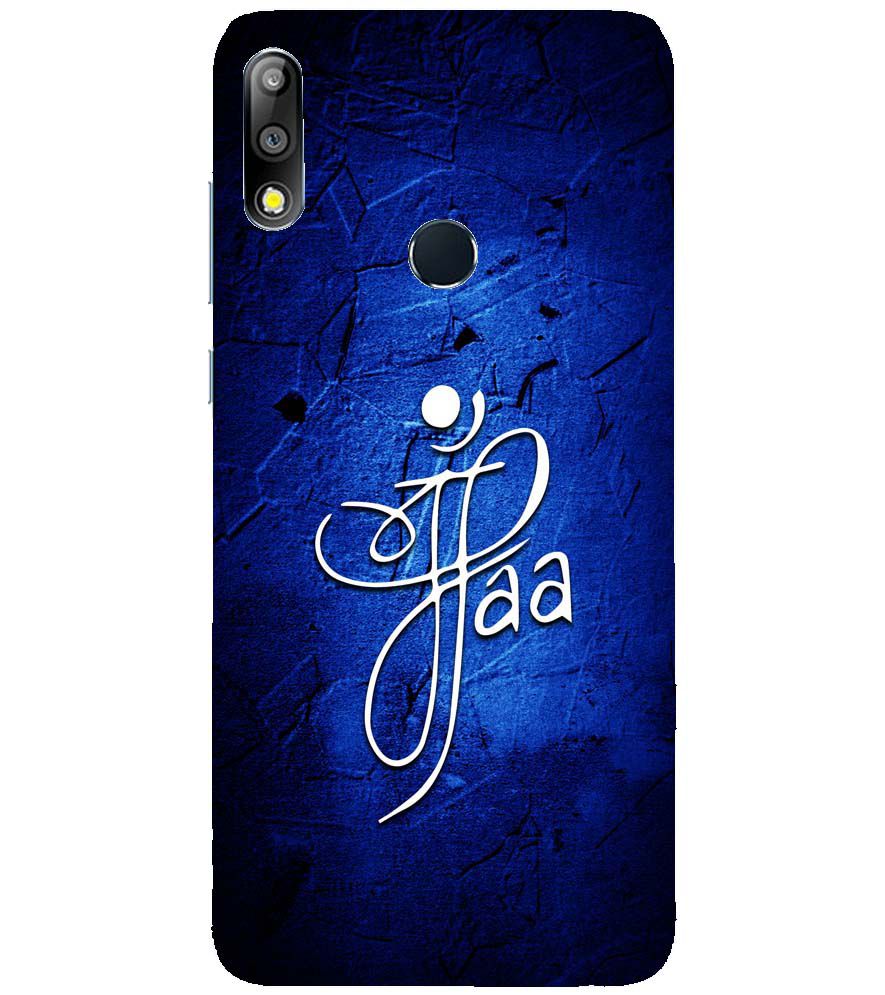 U0213-Maa Paa Back Cover for Asus Zenfone Max Pro (M2) ZB631KL