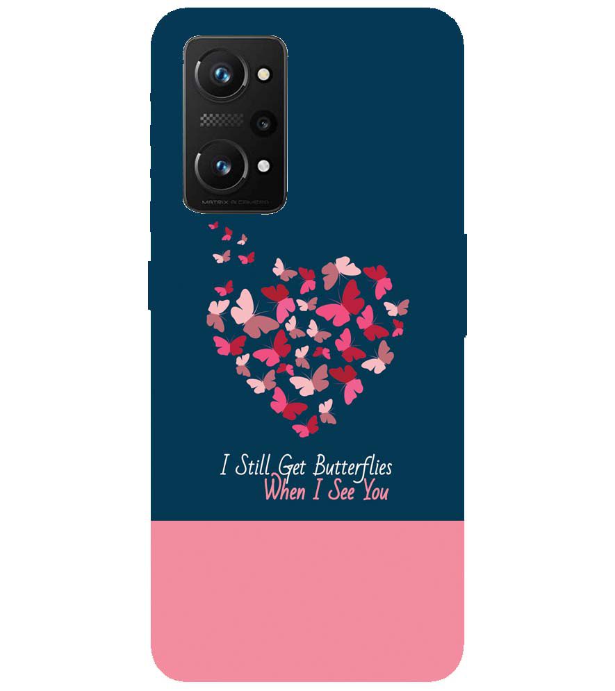 U0317-Butterflies on Seeing You Back Cover for Realme Q3 Pro 5G