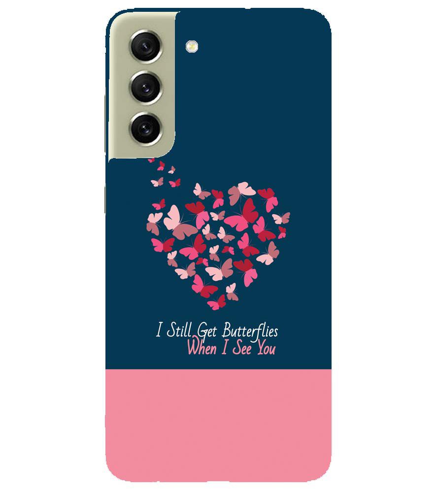 U0317-Butterflies on Seeing You Back Cover for Samsung Galaxy S21 5G