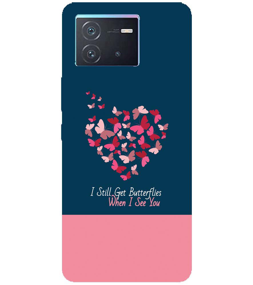 U0317-Butterflies on Seeing You Back Cover for vivo iQOO Neo 6