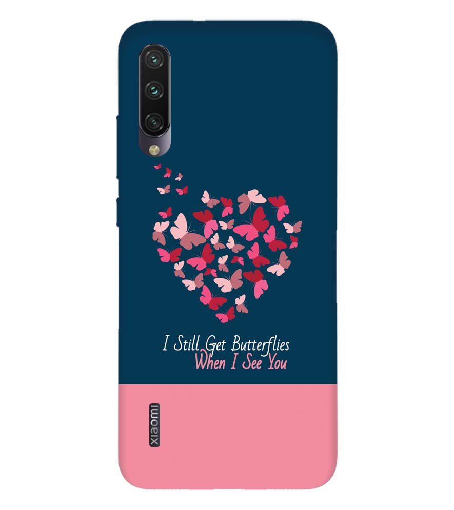 U0317-Butterflies on Seeing You Back Cover for Xiaomi Mi CC9e