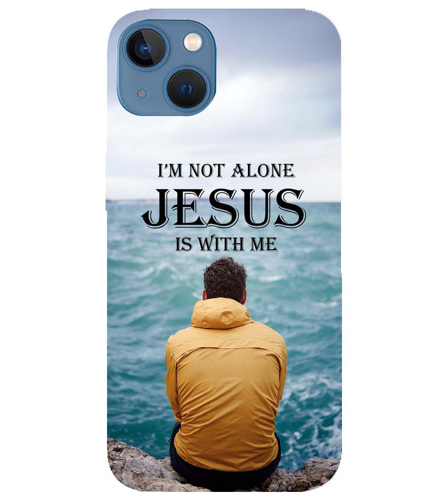 W0007-Jesus is with Me Back Cover for Apple iPhone 13