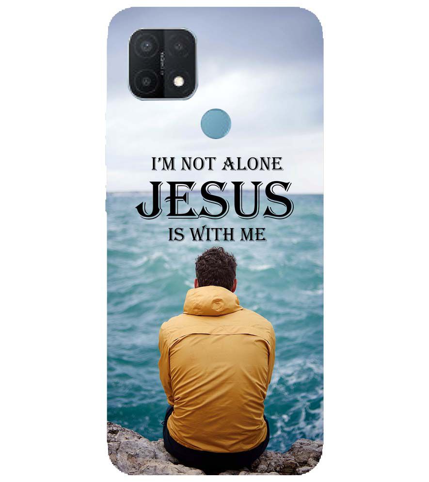 W0007-Jesus is with Me Back Cover for Oppo A15 and Oppo A15s