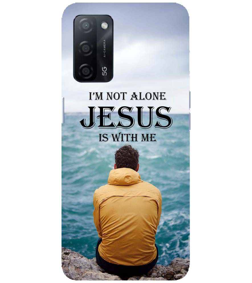 W0007-Jesus is with Me Back Cover for Oppo A53s 5G