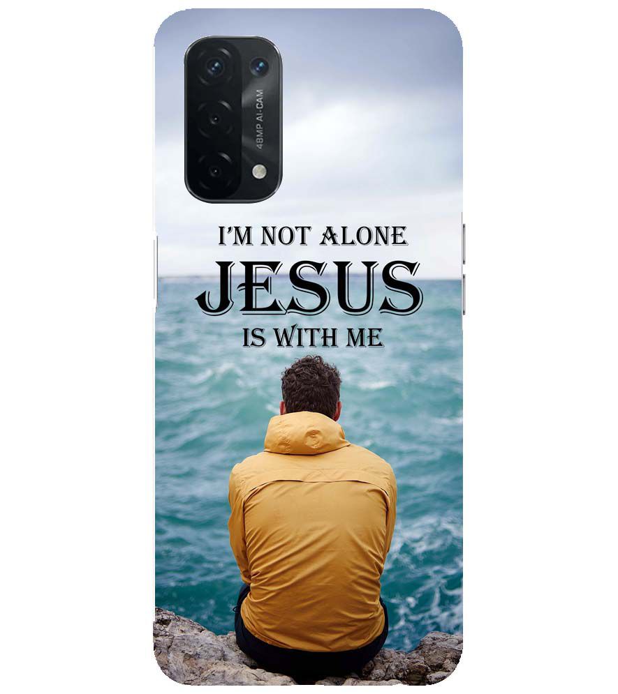 W0007-Jesus is with Me Back Cover for Oppo A54 5G