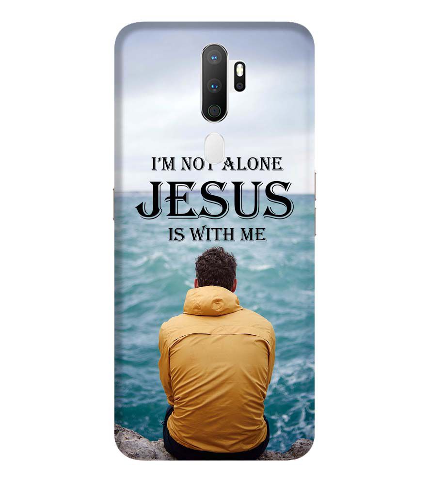 W0007-Jesus is with Me Back Cover for Oppo A9 (2020)