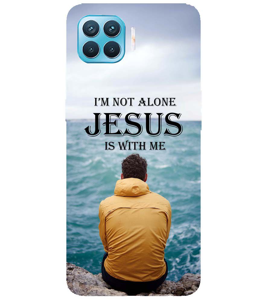 W0007-Jesus is with Me Back Cover for Oppo F17 Pro