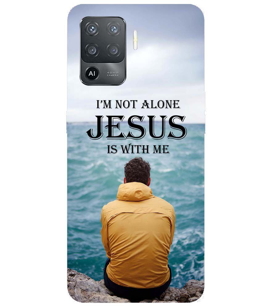 W0007-Jesus is with Me Back Cover for Oppo F19 Pro