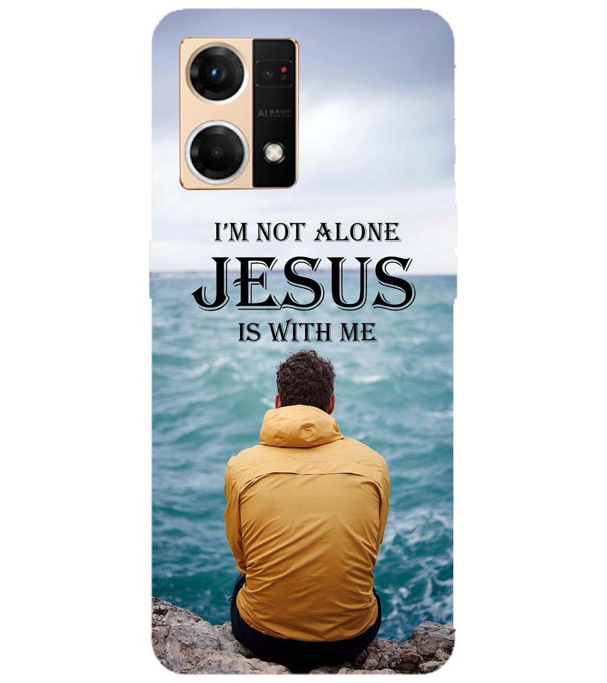 W0007-Jesus is with Me Back Cover for Oppo F21 Pro