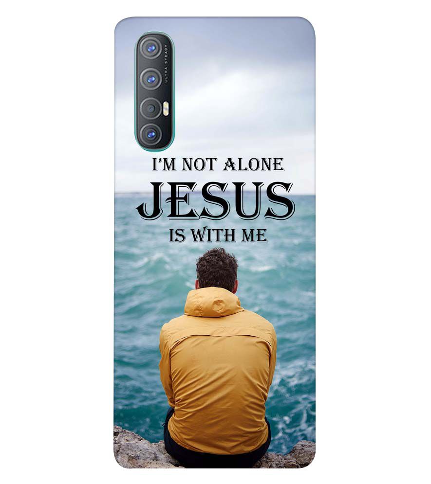 W0007-Jesus is with Me Back Cover for Oppo Reno3 Pro